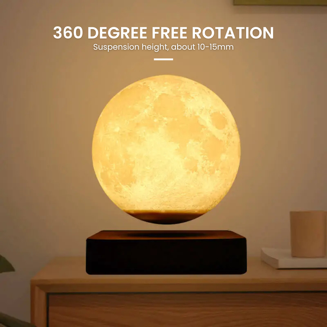 Levitating Moon Lamp