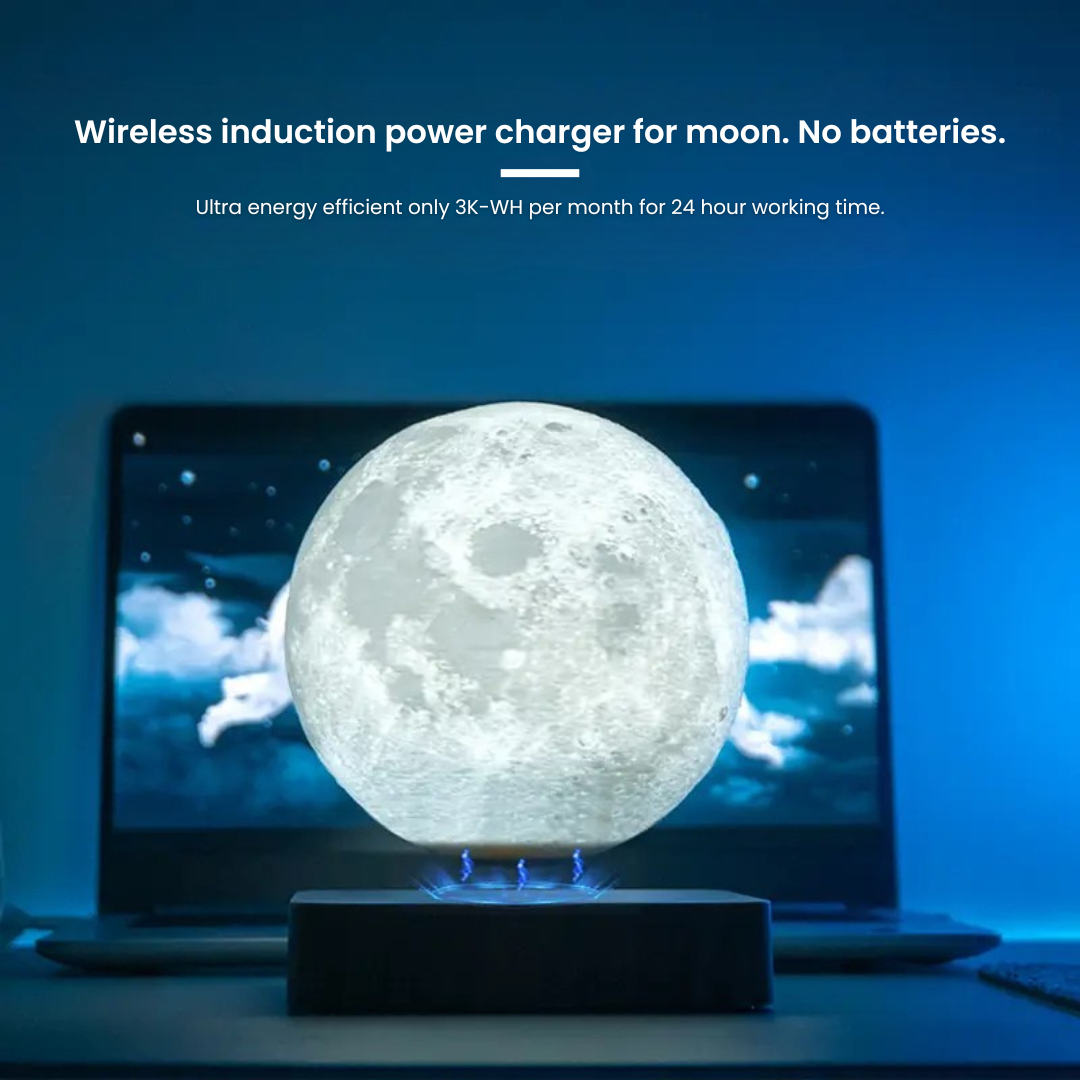 Levitating Moon Lamp