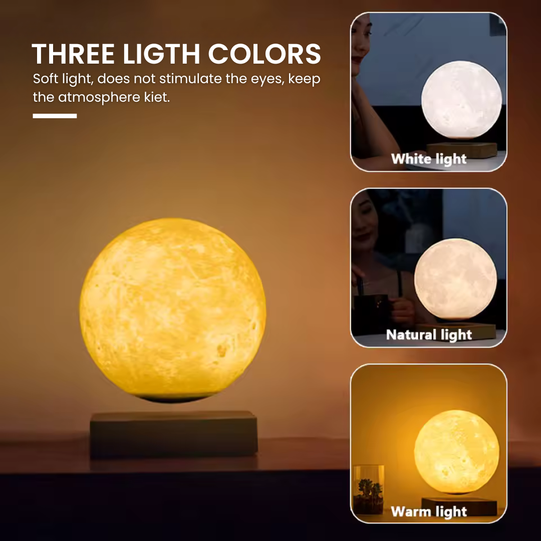 Levitating Moon Lamp