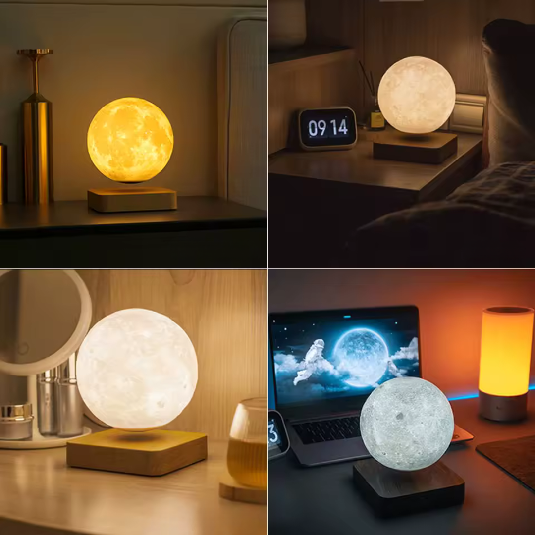 Levitating Moon Lamp