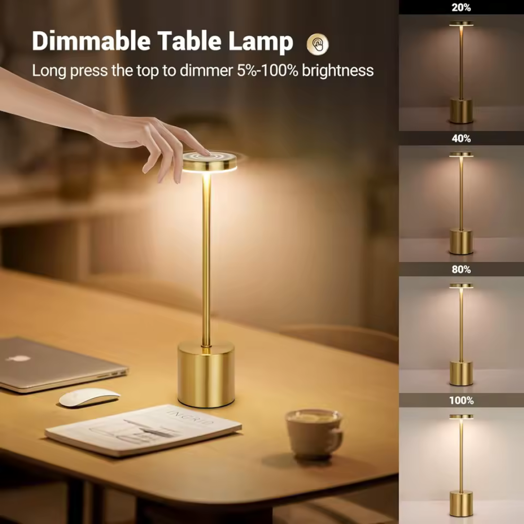 Metal LED Touch Lamp