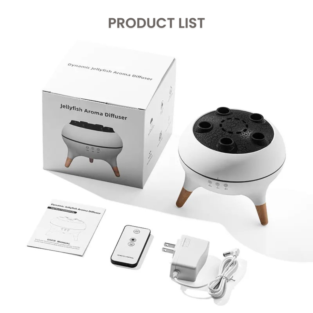 Jellyfish LED Humidifier & Aroma Diffuser