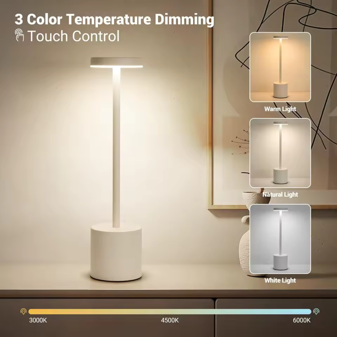 Metal LED Touch Lamp