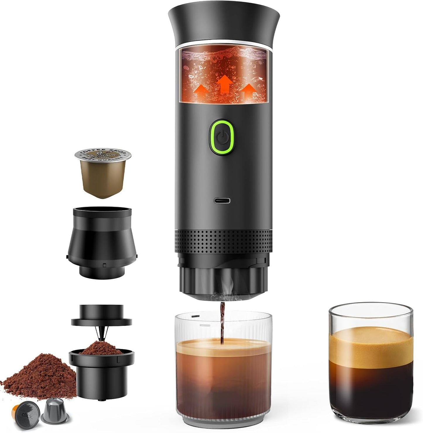 3-in-1 Portable Coffee Maker