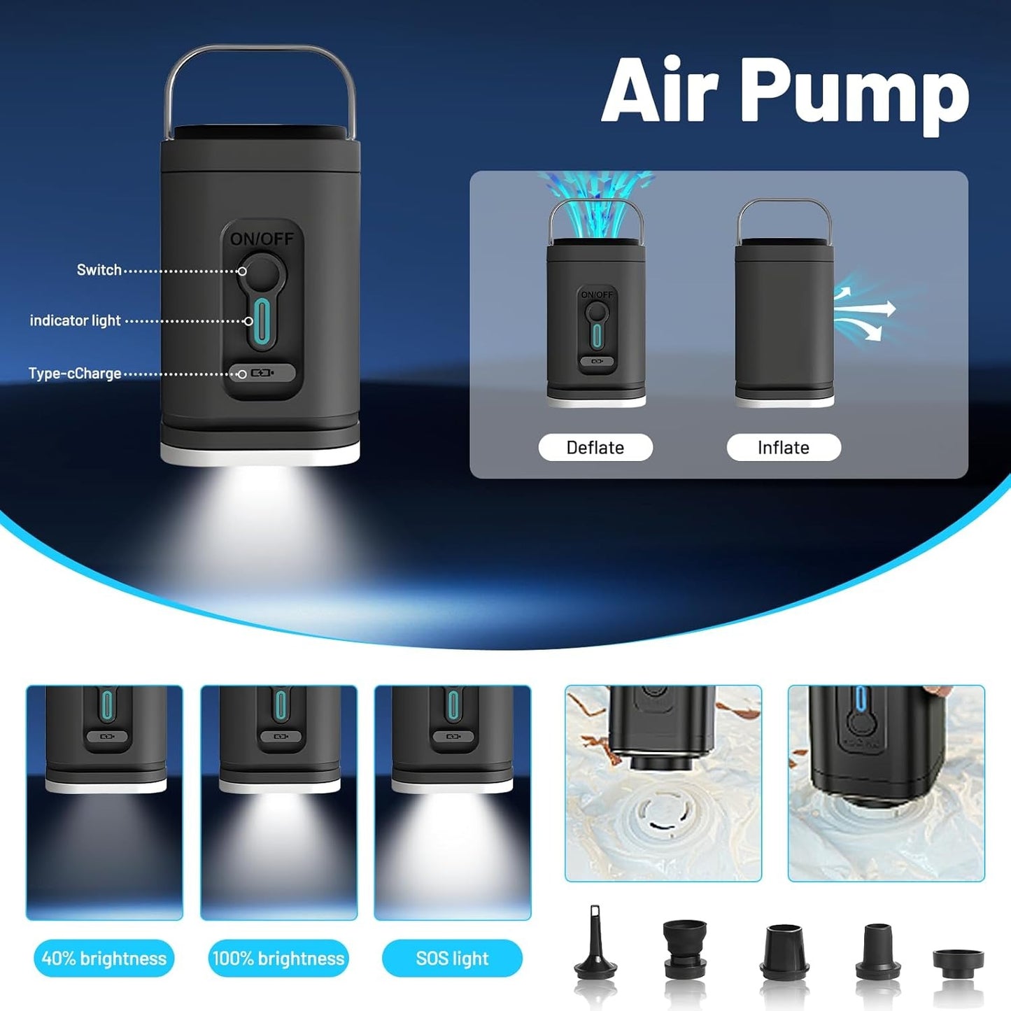 Vacuum Compression Travel Backpack